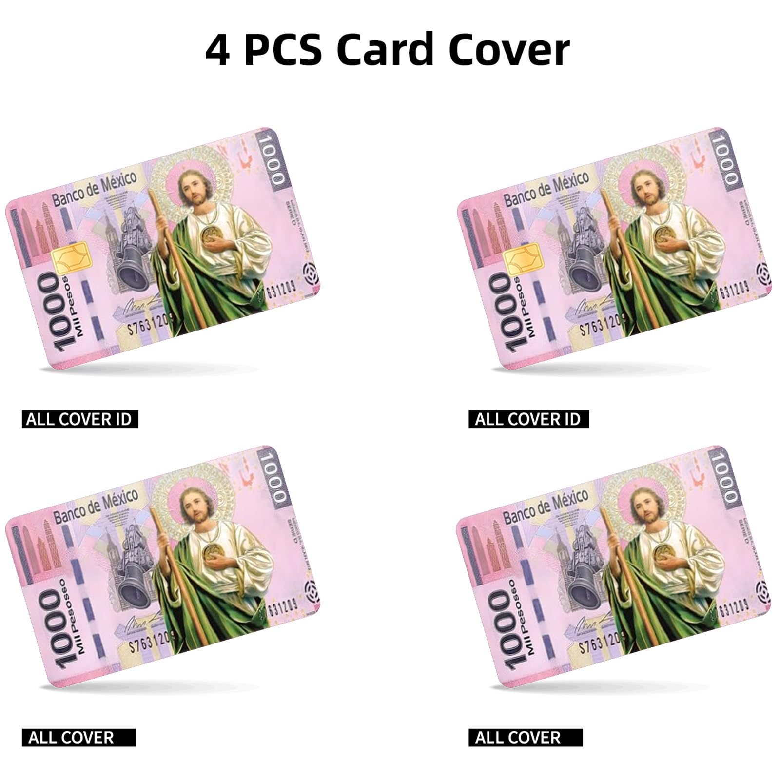 跨境2024新款墨西哥银行Amlo Peso 借记卡/信用卡贴纸2×3.4 英寸– jinmorning.com