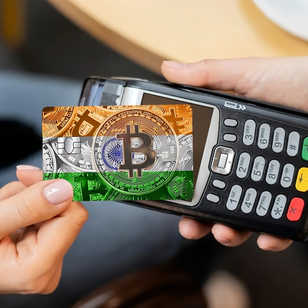 跨境新款比特币系列信用卡个性化防水贴纸2×3.4英寸单张/套装可选– jinmorning.com