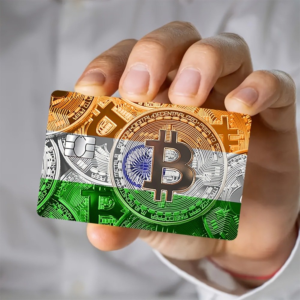 跨境新款比特币系列信用卡个性化防水贴纸2×3.4英寸单张/套装可选– jinmorning.com