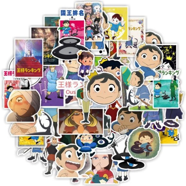 新款哑膜50张可爱王子涂鸦贴拉杆箱滑板吉他手机电动车个性贴纸