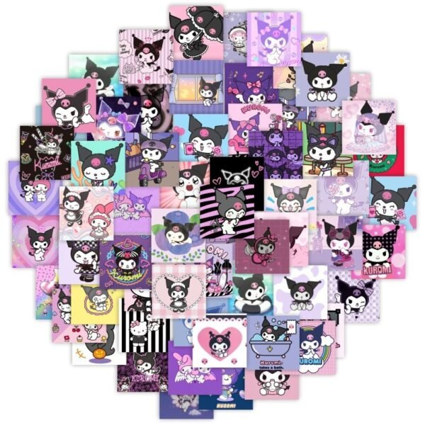 新款玉桂狗帕恰狗库洛米可爱贴纸咕卡卡通贴纸装饰手机壳行李箱贴